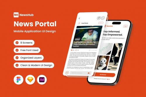 NewsHub - News Portal Mobile App