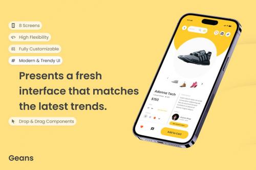 Geans - Shoes Shop Mobile App