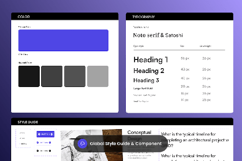 Grid - Architecture Portfolio Landing Page