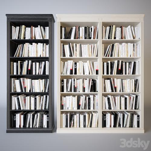 Shelves of books