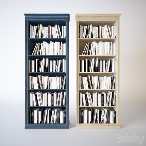 Shelves of books