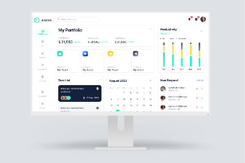 Asmos - Sale Dashboard UI Kit