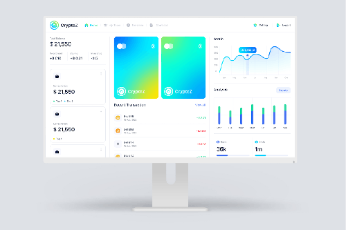 CryptoZ - Crypto Dashboard UI Kit