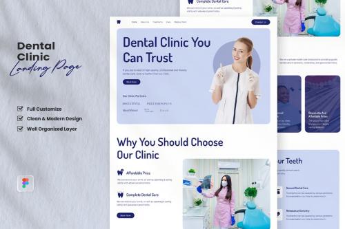 Dentist Landing Page - Elynor