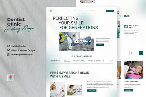 Dentist Landing Page - Hexa