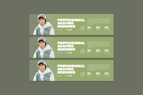 Green Gradient Professional Linkedin Cover