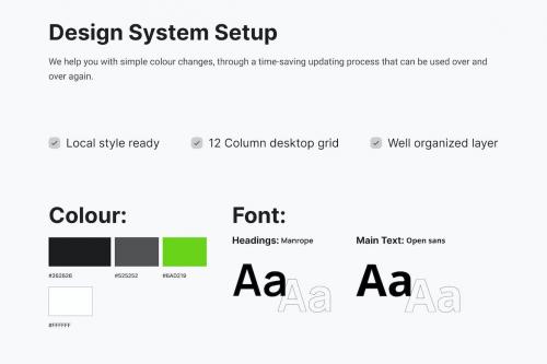 Artificial Intelligence Landing Page Figma