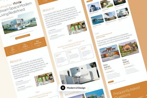 Nordic - Home Builder Landing Page