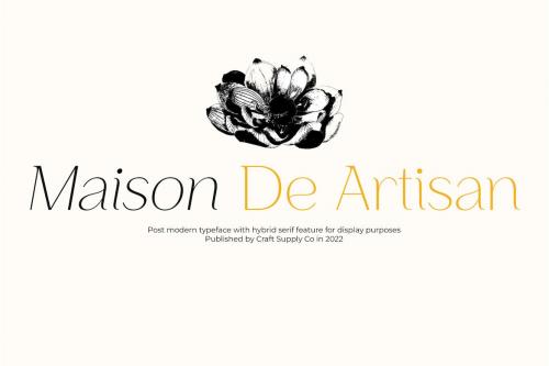 Maison De Artisan - Hybrid Serif