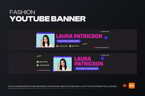 Fashion Youtube Banner