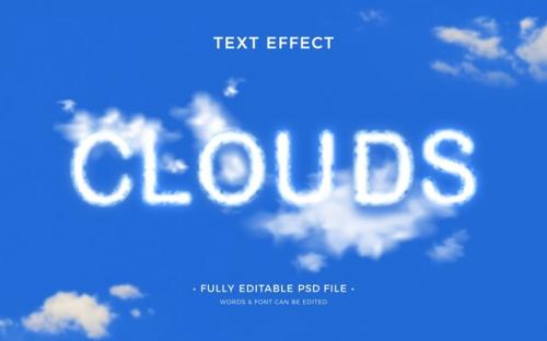 Weather Text Effect