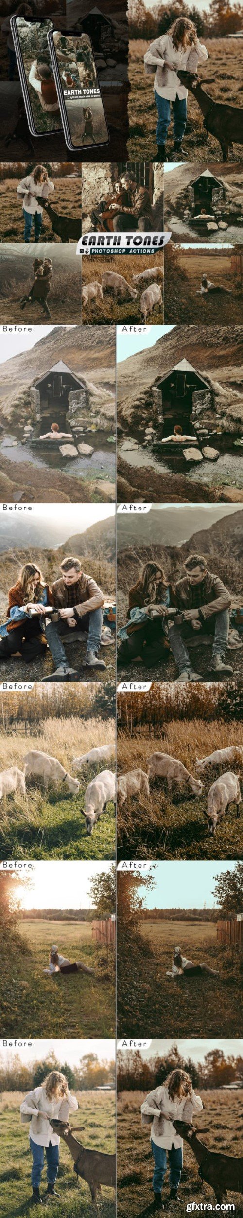 Earth Tones Lightroom Presets & Actions