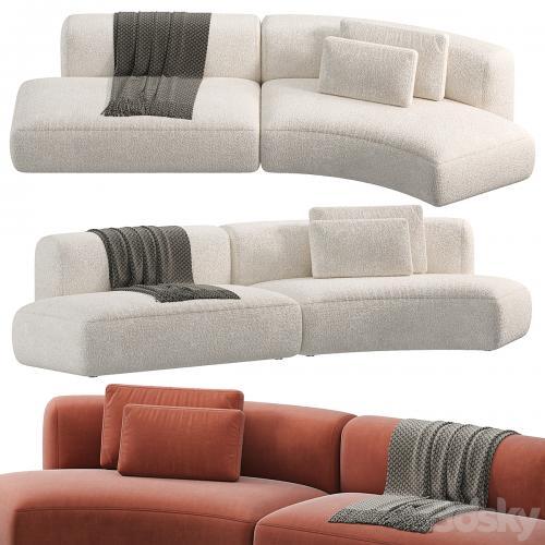 Cozy Curve Sofa by MDF ITALIA