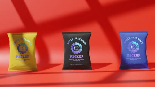 Snack Packaging Mockup