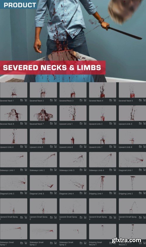 ActionVFX - Severed Necks & Limbs