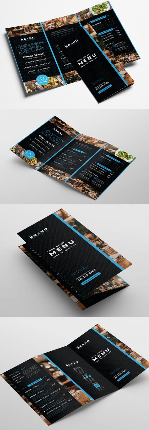 Tri Fold Menu Layout - 338456840