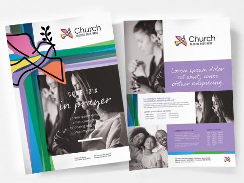 Modern Church Flyer Layouts - 338508677