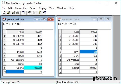 Modbus Slave 9.3.0.2120