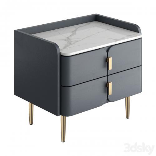 Light luxury bedside table