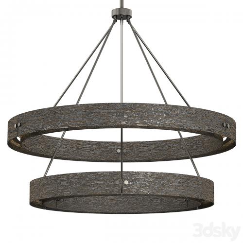 VOUVRAY TWO-TIER ROUND CHANDELIER 60