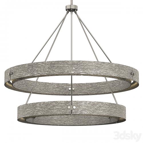 VOUVRAY TWO-TIER ROUND CHANDELIER 60