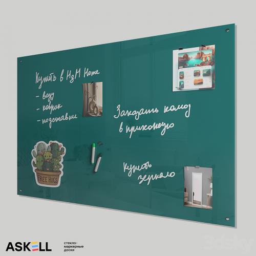 Magnetic whiteboard for office 