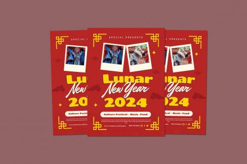 Lunar New Year 2024 Flyer