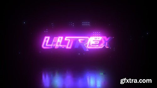 Videohive Neon Logo Intro 37973665