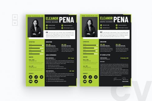 Modern Colorful Resume CV