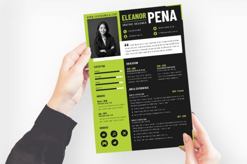 Modern Colorful Resume CV