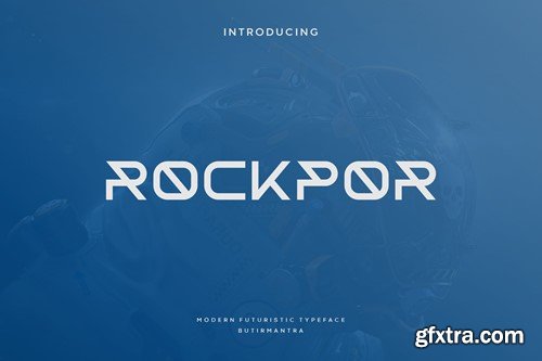 Rockpor - Modern Futuristic Font T8FXJT3