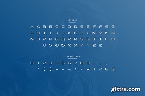 Rockpor - Modern Futuristic Font T8FXJT3