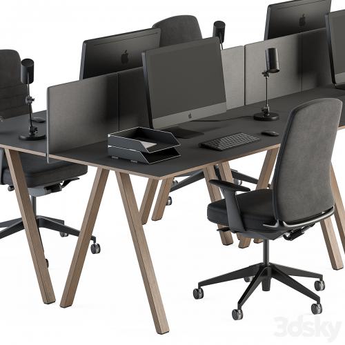 Employee Set - Office Furniture 346