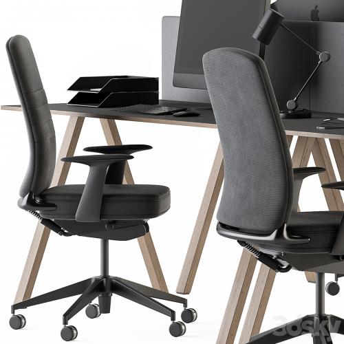 Employee Set - Office Furniture 346