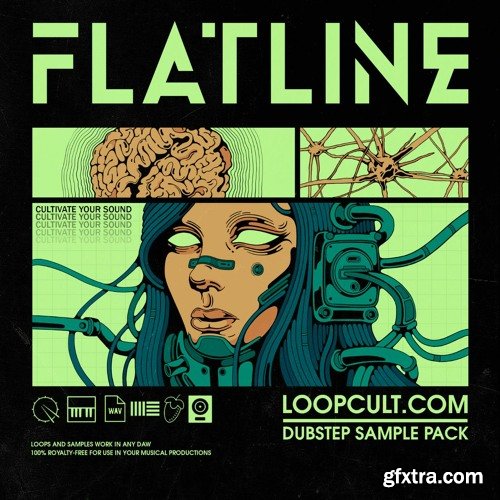 Loop Cult Flatline - Dubstep Sample Pack + Template