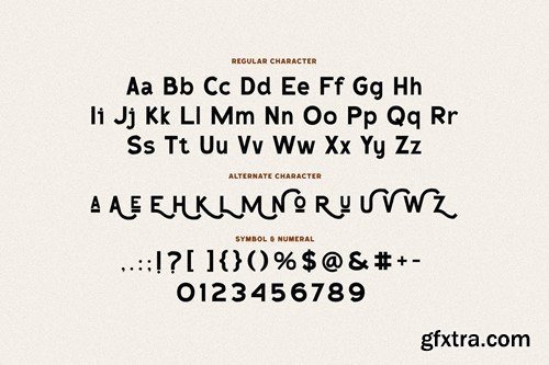 The Romeind - Quirk Display Font XECN5RH