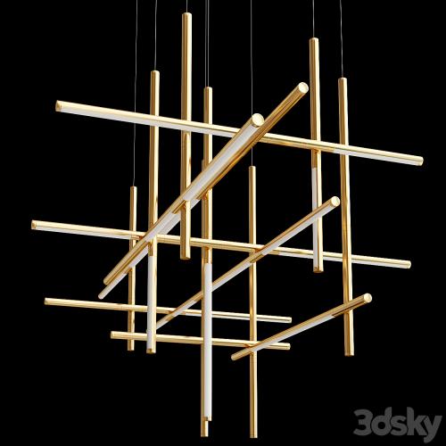 Labyrinth Intersections Chandelier