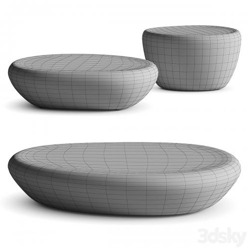 Minotti Stony Coffee Tables