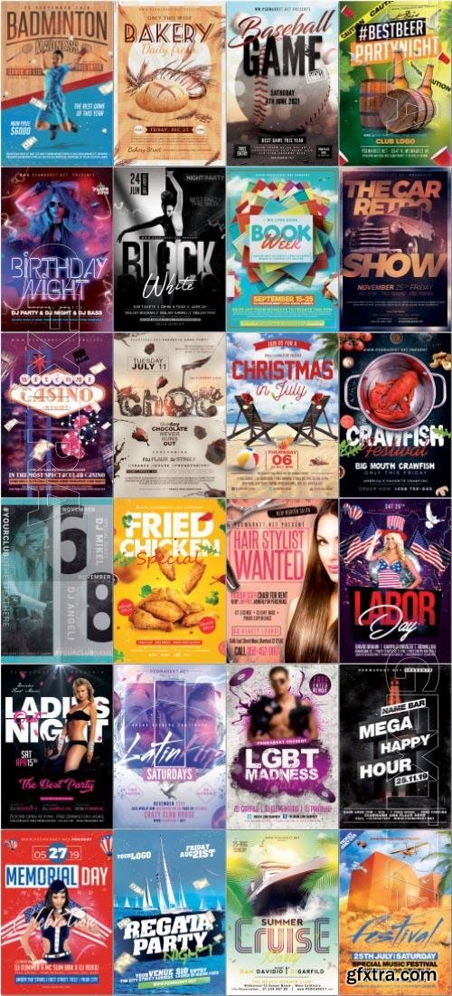 25 PSD Flyer Collection vol 3