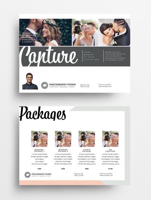 Stylish Photography Flyer Layout - 341104433