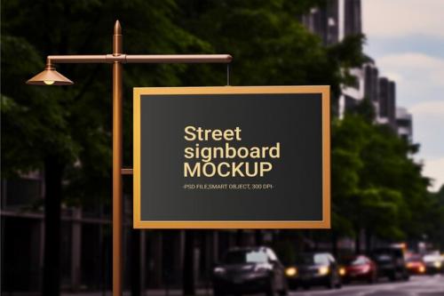 Signboard Mockup