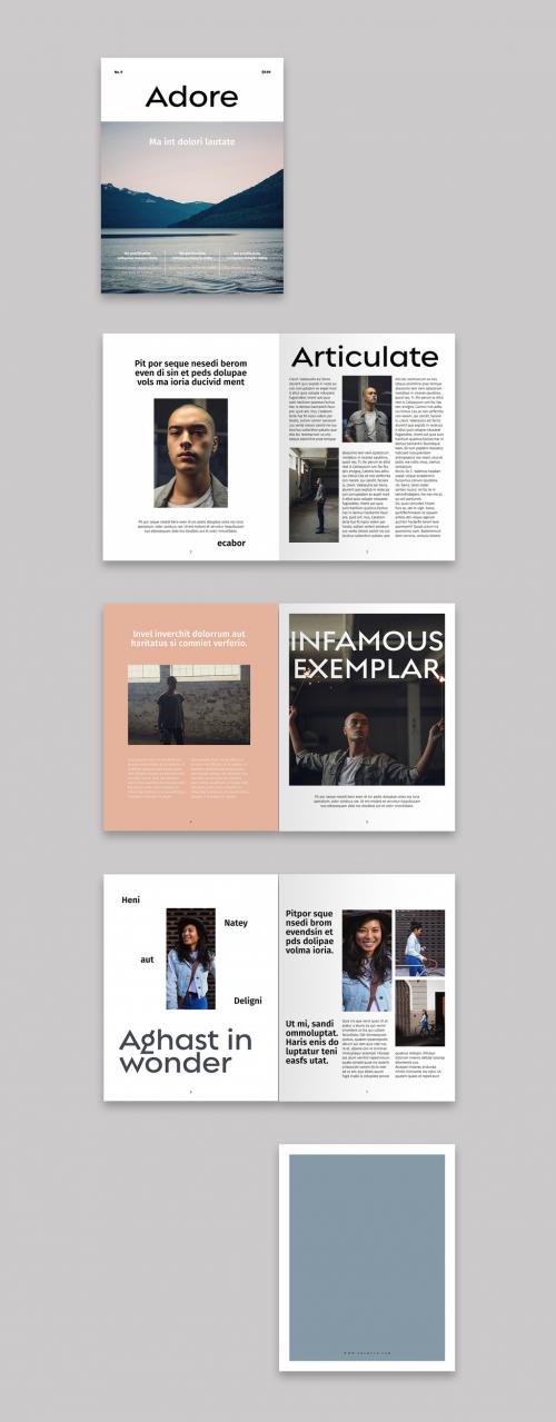 Minimal Magazine Layout - 342073794