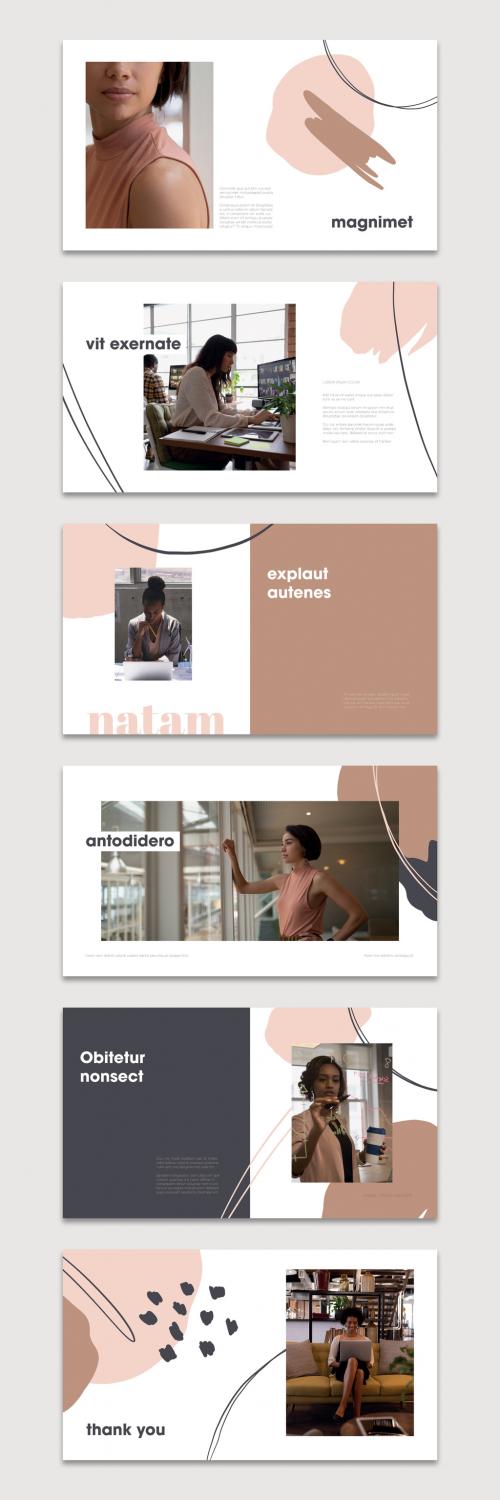 Neutral Presentation Layout - 342073901