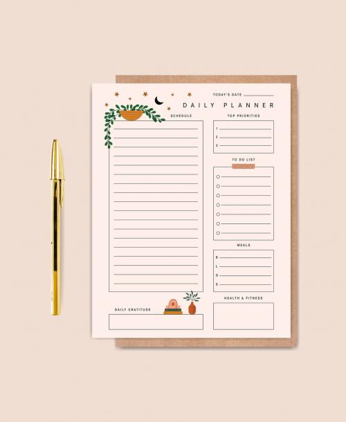 Plant Daily Planner Layout - 342429966