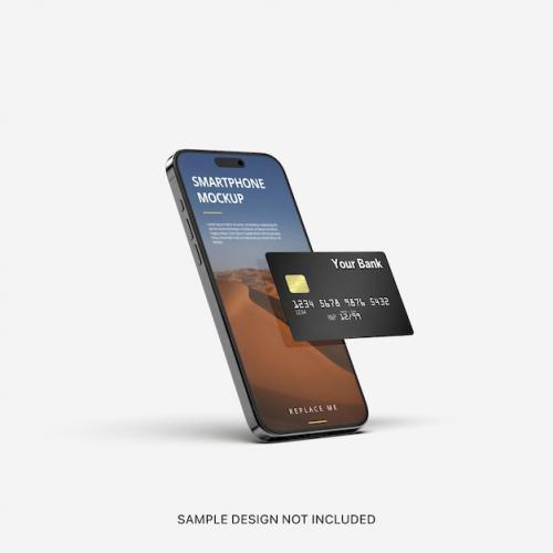 Iphone 15 Pro Max Mockup Premium Template