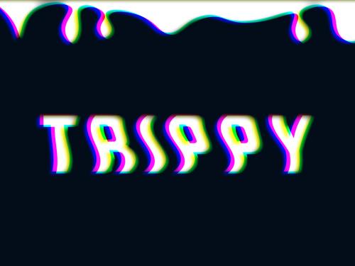 Trippy Offset Text Effect - 342498316