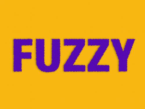 Fuzzy Texture Text Effect - 342498362