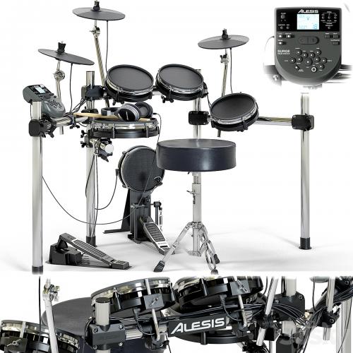 Drum set ALESIS surge mesh kit. Musical instrument