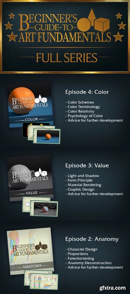 Gumroad - Forrest Imel - Beginner\'s Guide to Art Fundamentals Full Series