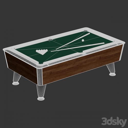 The billiard table